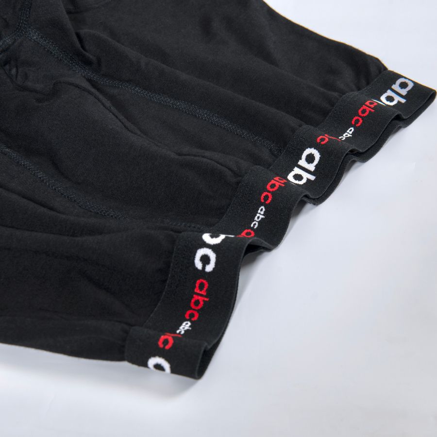Herren Enge Boxershorts | baumwolle in schwarz von Cotton Majesty | oberes Bild