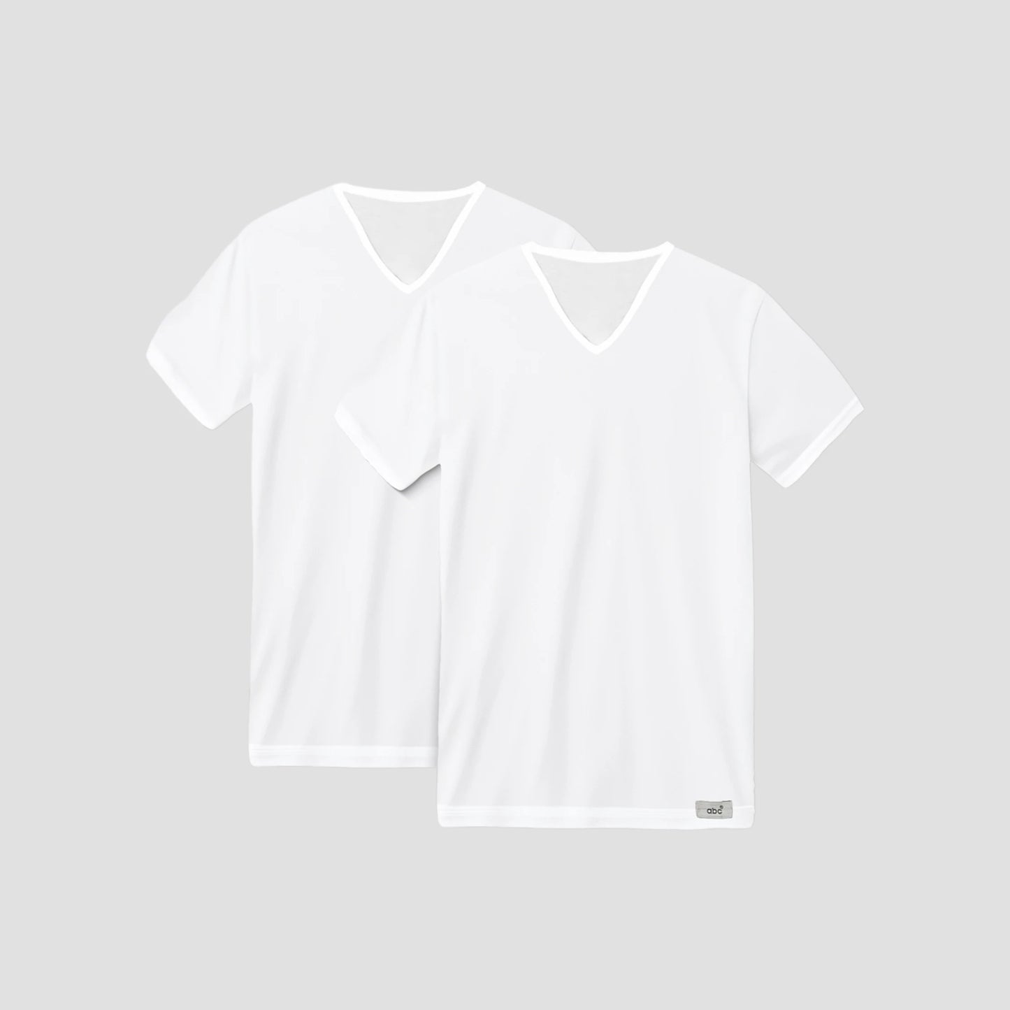 Herren-Unterhemd 2er pack | 100% baumwolle weiß | v-ausschnitt | Cotton Majesty | rule your comfort