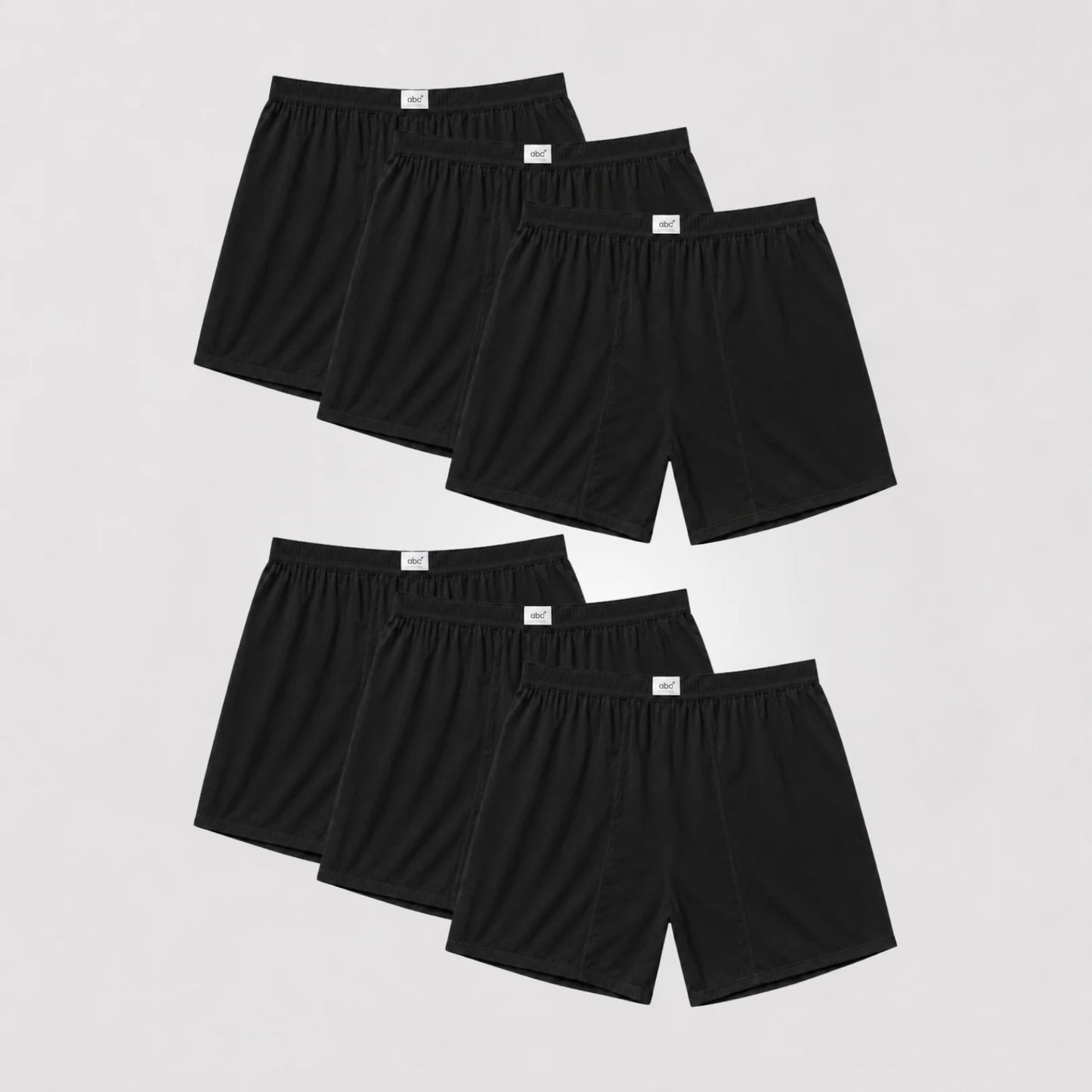 cm-pack-6 | Herren-Unterwäsche | Boxershorts baumwolle schwarz | 6er-pack | Cotton Majesty