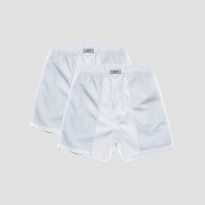 weite Herren-Boxershorts  | 100% baumwolle weiß | 2er-pack | Cotton Majesty | rule your comfort