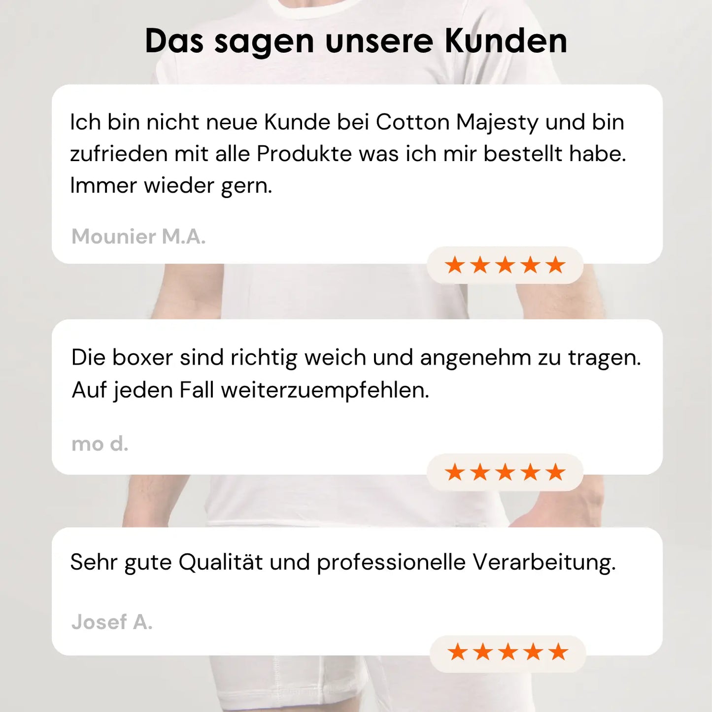 Enge Boxershorts für Herren im 2er-Pack aus Baumwolle mit 5-Sterne-Bewertung und 60 Tage risikofreies Testen.