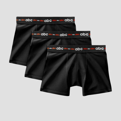 cm-pack-3 | Herren Enge Boxershorts | baumwolle schwarz | 3er-pack | Cotton Majesty