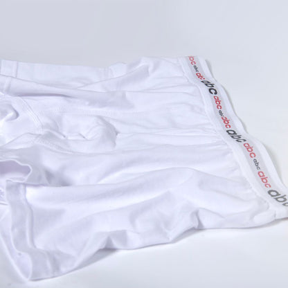 Herren Enge Boxershorts | baumwolle in weiss | 2er-pack von Cotton Majesty | rule your comfort | oberes Bild