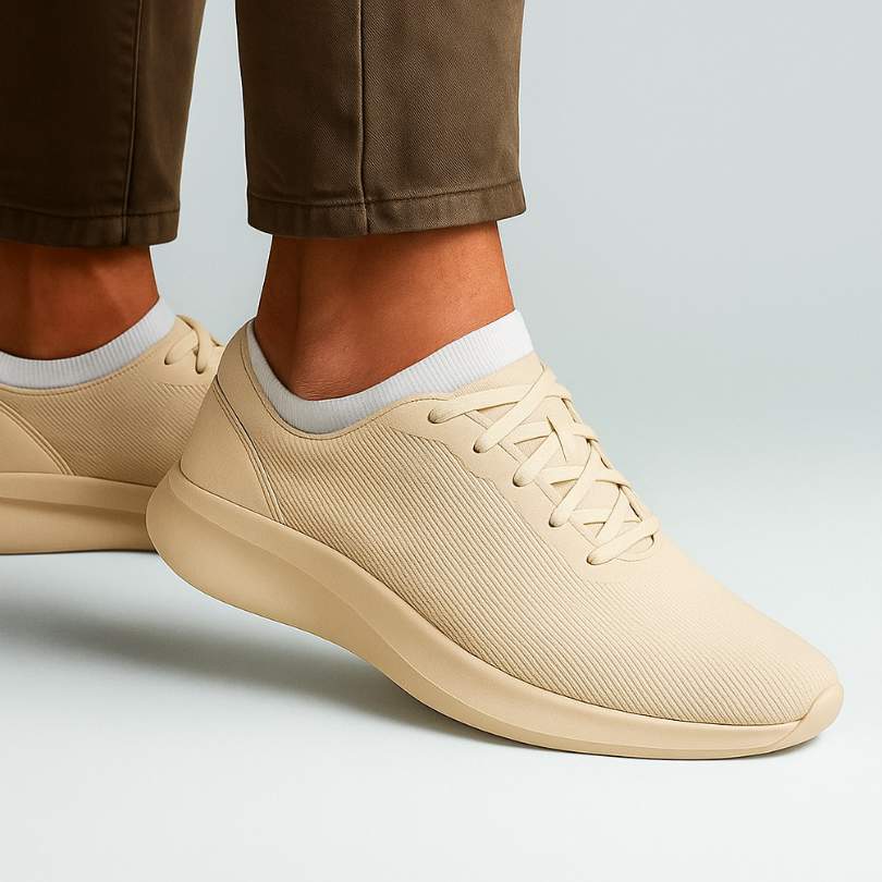 Second Skin – 3er-Pack Sneaker Herrensocken in Weiß aus Baumwolle von Cotton Majesty. Perfekt für Sneaker, bietet natürlichen Komfort und atmungsaktive Leichtigkeit.