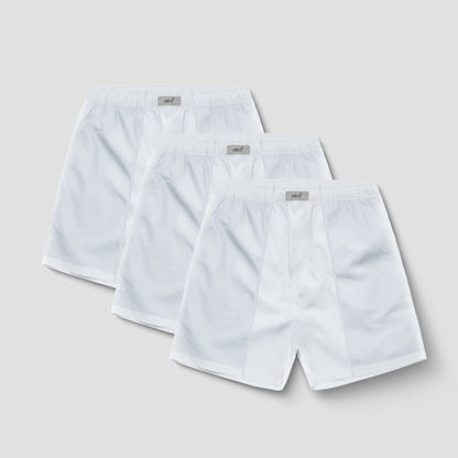 Unterwäsche | Boxershorts baumwolle weiss | 3er-pack | Cotton Majesty | rule your comfort