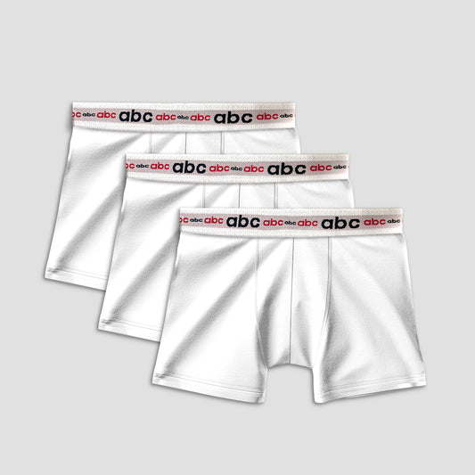 Unterwäsche | boxer baumwolle weiss | short | 3er-pack | Cotton Majesty | rule your comfort